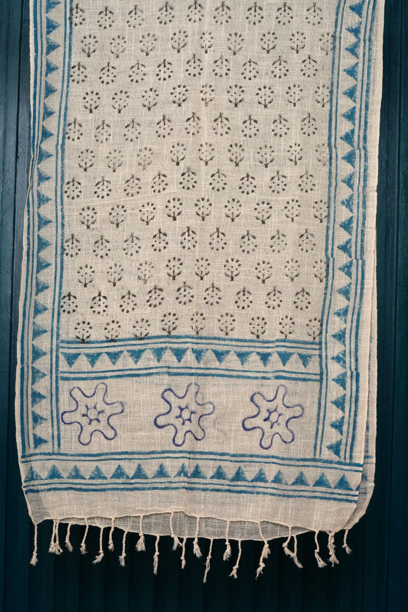 Cotton Printed Scarf - #10