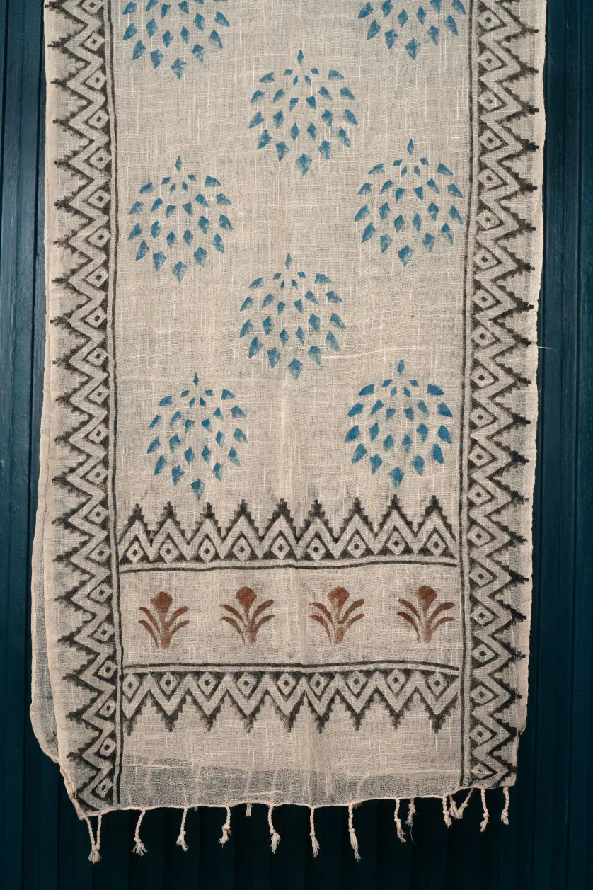 Cotton Printed Scarf - #6